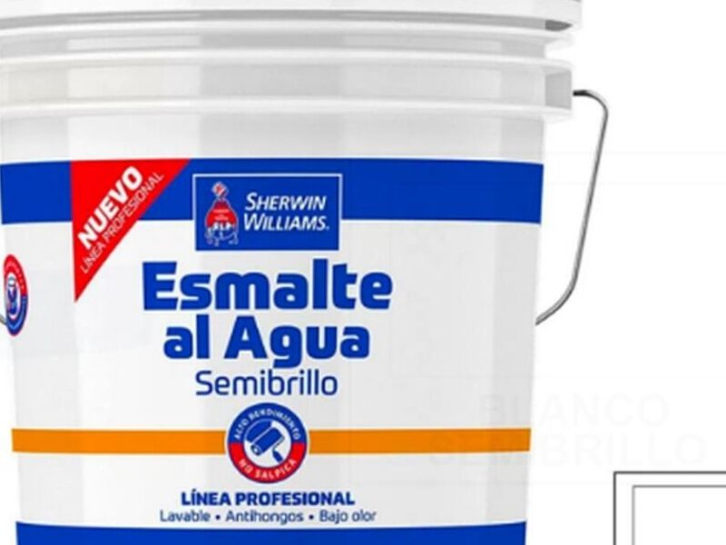 Esmalte al agua semibrillo Chile