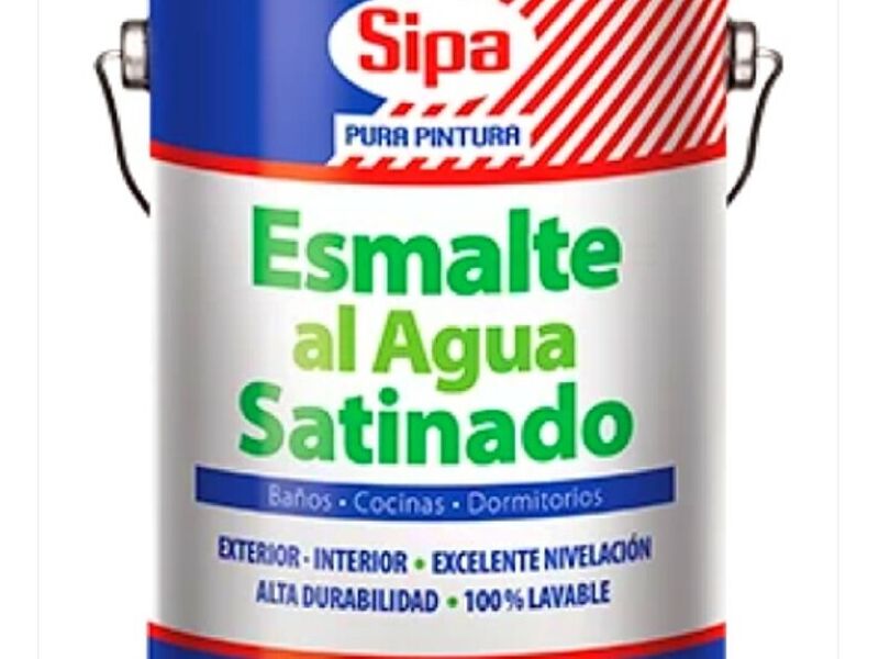 Esmalte al agua satinado Chile