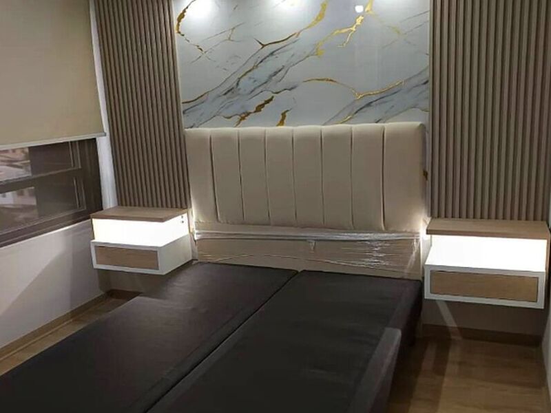 respaldo de cama cuarzo Santiago