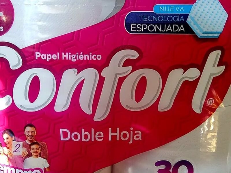 Papel Confort Doble hoja 4 rollos