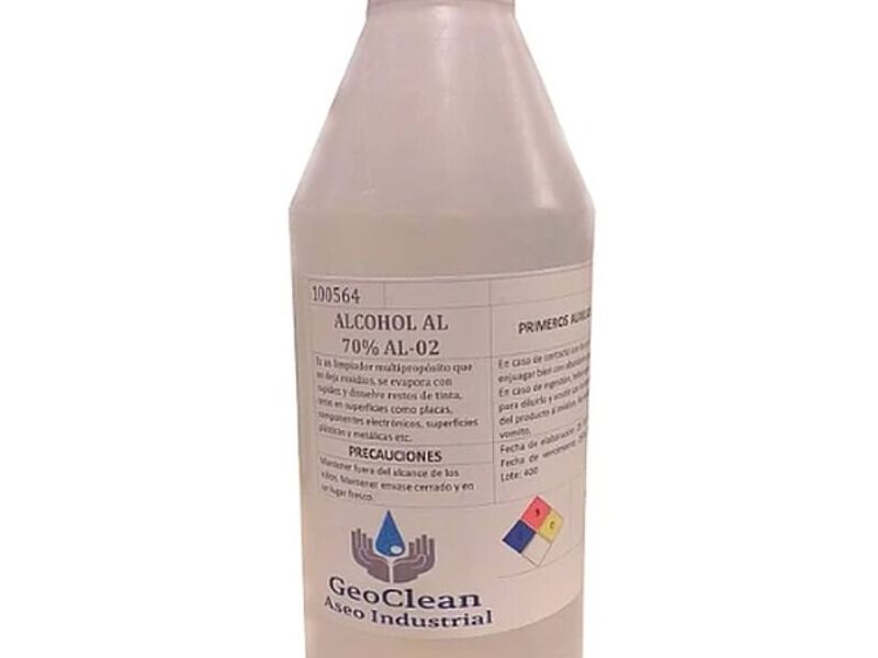 Alcohol Etilico al 70% 1 Lt.
