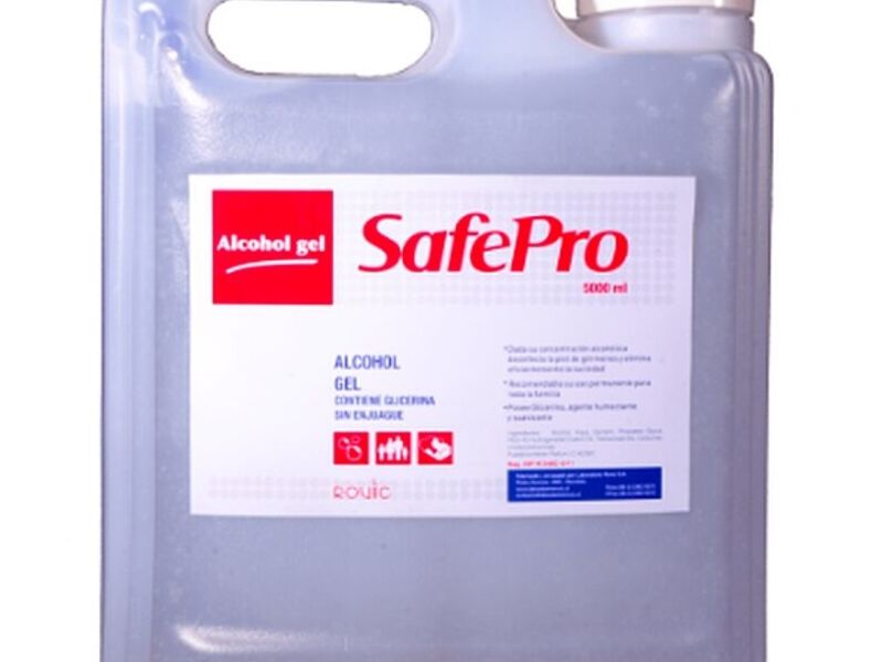 ALCOHOL GEL BIDON 5 LITROS