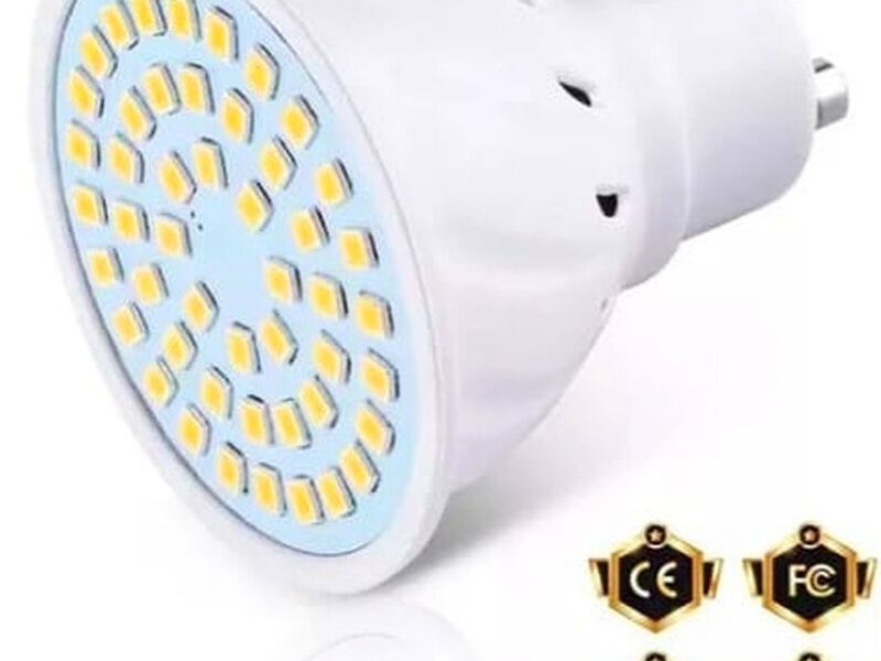 Ampolleta Led Gu-10 7 W Dicroica Ahorro Luz