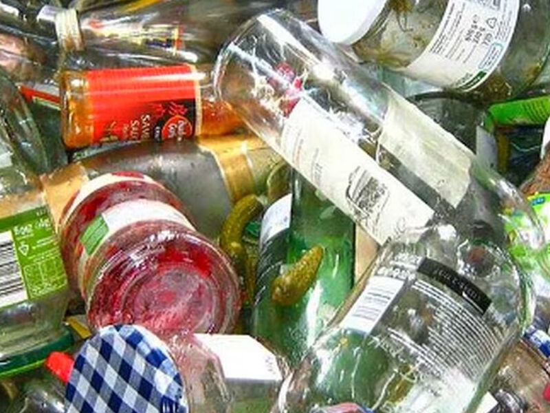 Reciclaje frascos Vidrio Chile 