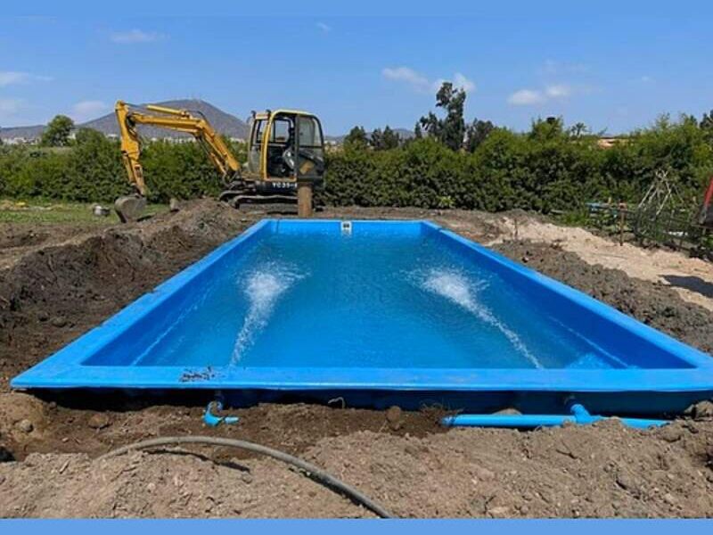 Piscina rectangular Chile