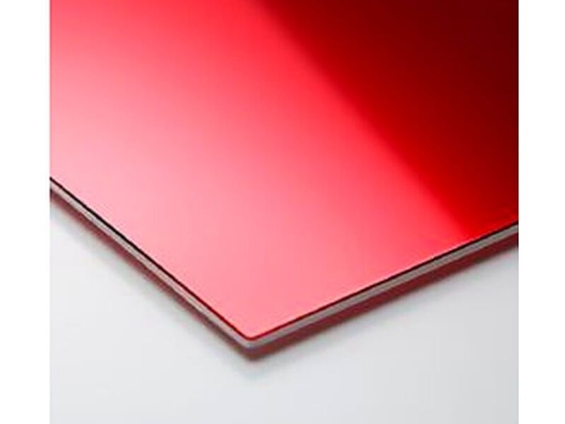 Aluminio Compuesto Interior Rojo 