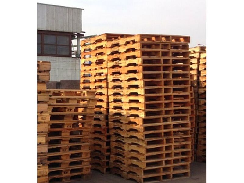 Pallets de madera nuevos y reacondicionados