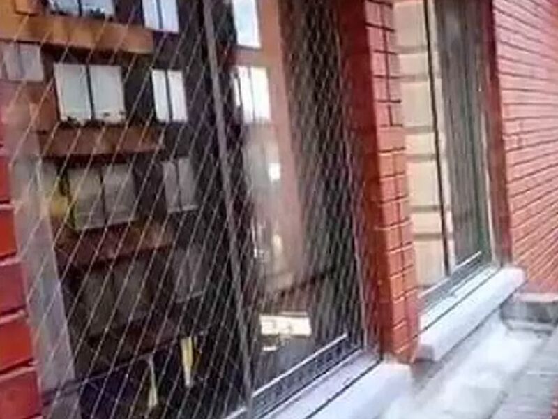 Mallas de seguridad para ventanas.