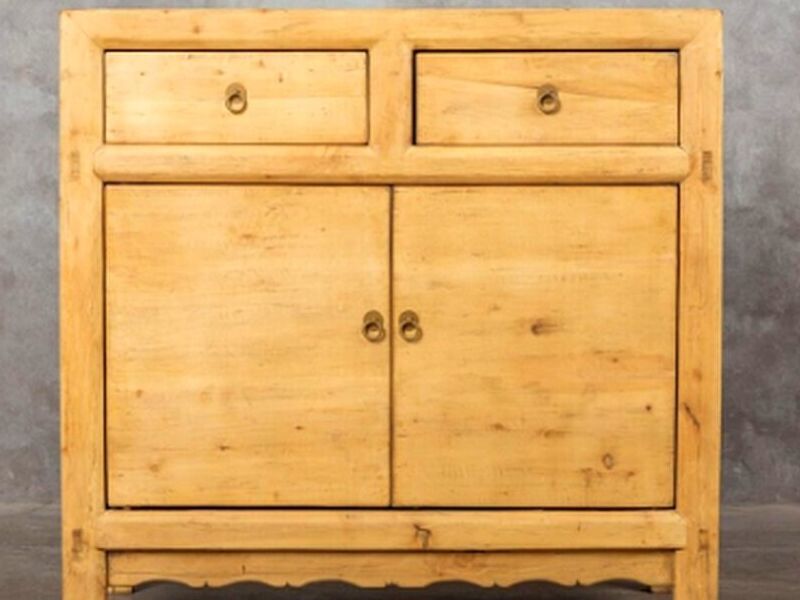 Cabinet Natural 2 Cajones Chile