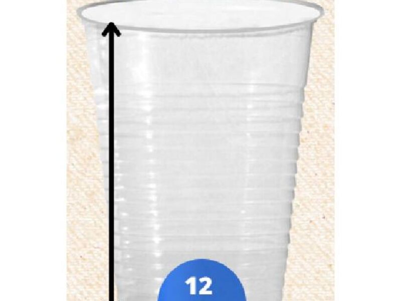 VASOS ECONÓMICOS TRANSPARENTES 12oz