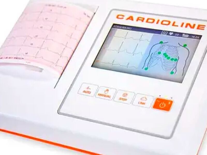 Electrocardiógrafo ECG100L portátil 