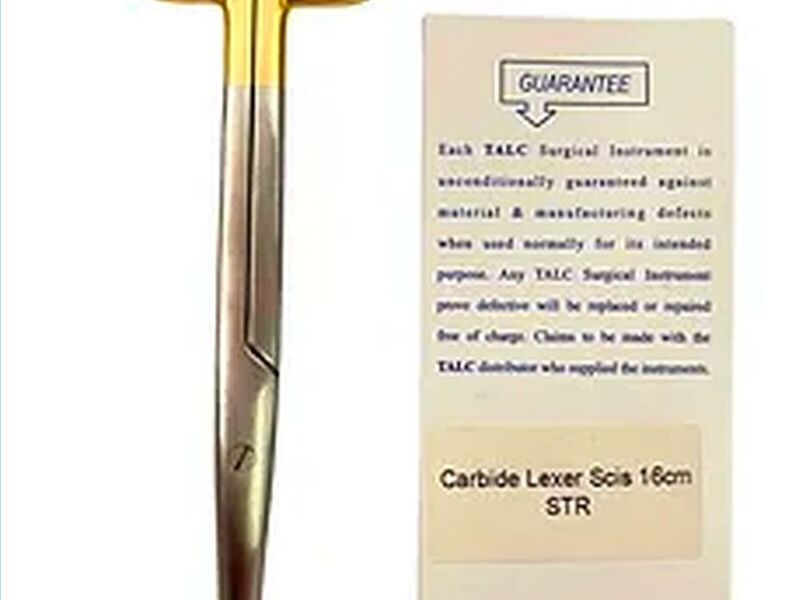 Tijera Lexer Tungsteno Recta 16cm