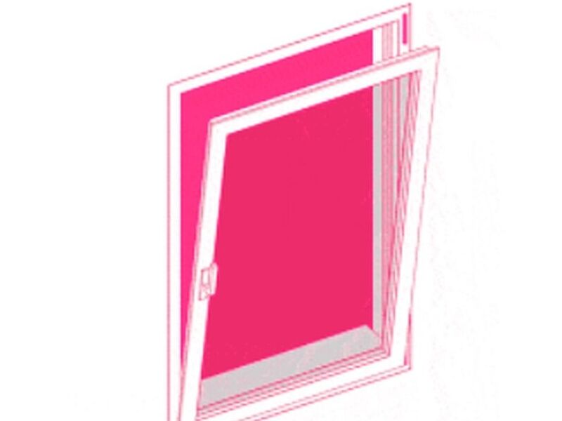 Ventana oscilobatiente de PVC Chile