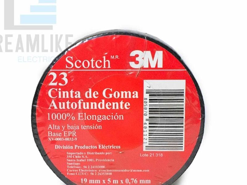 Cinta de goma autofundente 3M Chile