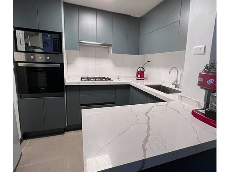 Mueble cocina azul pacífico ANTOFAGASTA