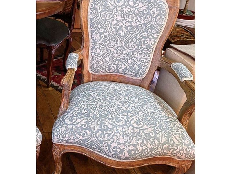 Silla poltrona madera roble TRIAGUÉN