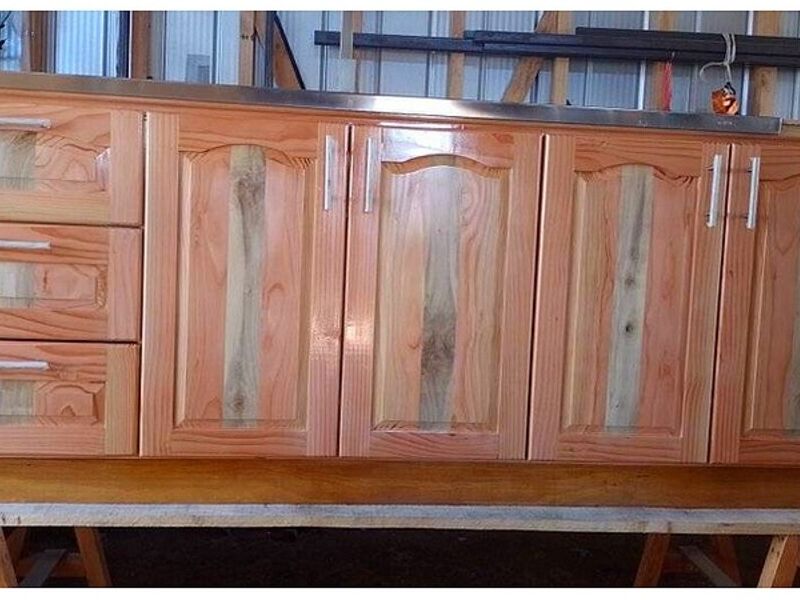 Mueble lavaplatos pino óregon Araucanía