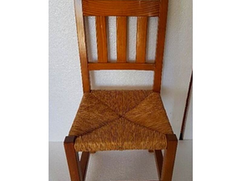 Silla pino oregón SANTIAGO