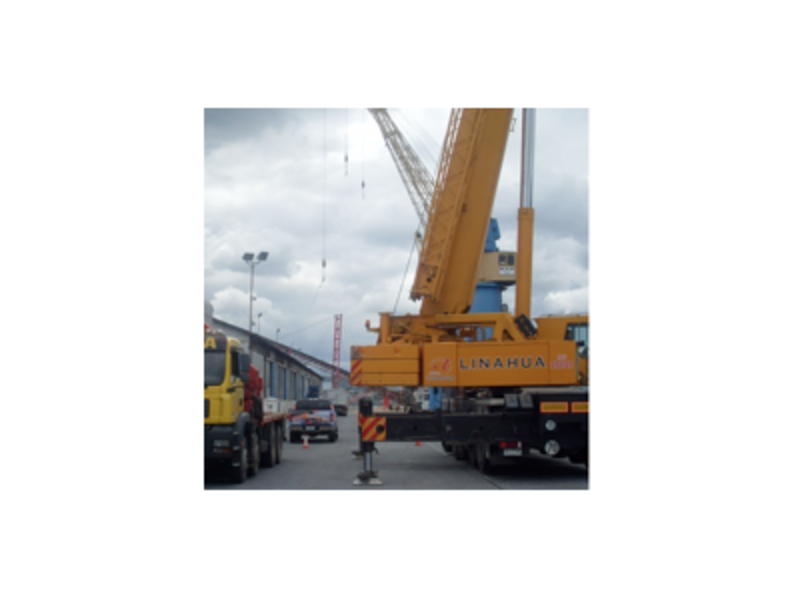 Arriendo de gruas sobre camiòn Chile