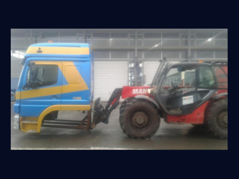 Grua Manitou 732 Chile