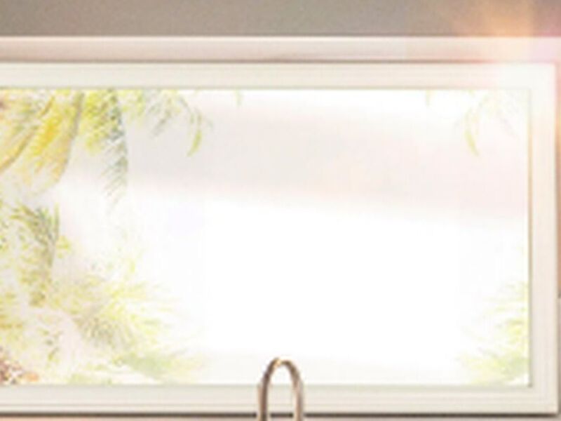 Ventana fija de pvc simple Chile