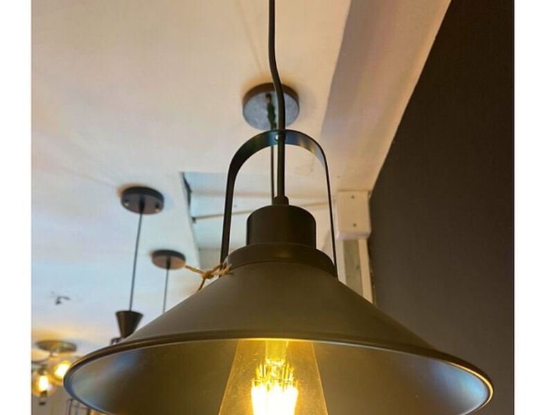 Lamp colgante simple plato Concepción