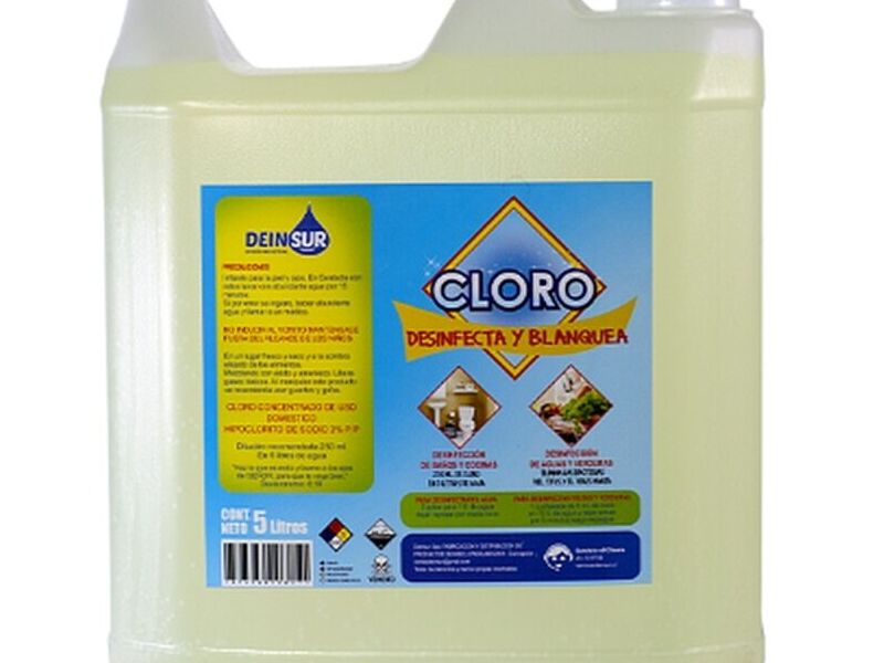 Cloro Liquido al 3% Chile 