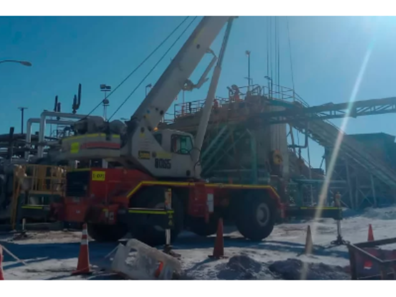 Grúa Liebherr LTM-1150 150 Ton Antofagasta