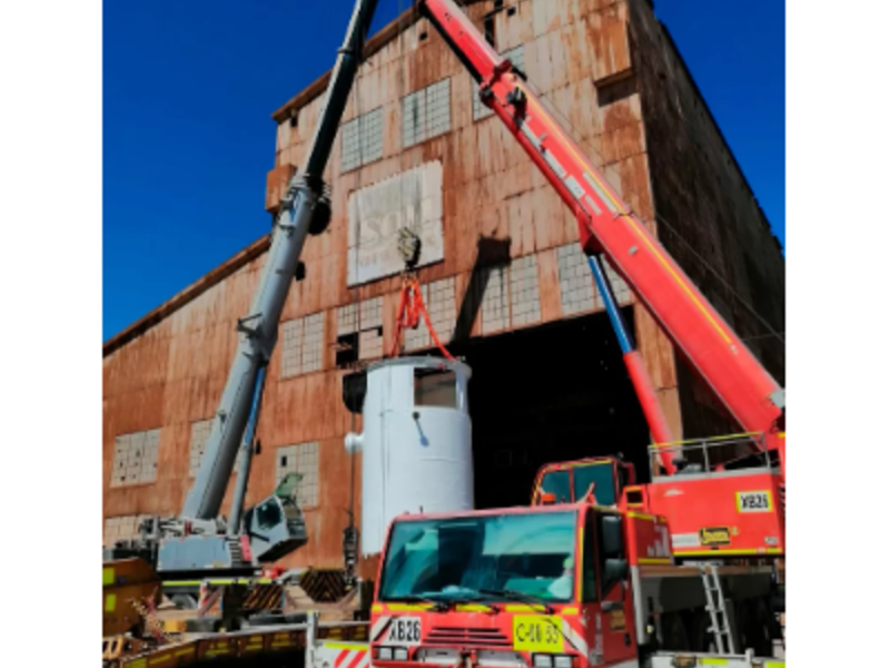 Horquilla Heli CPC100 10 Ton Chile
