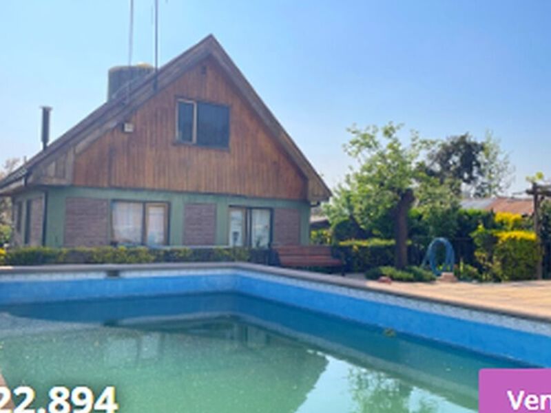 Se Vende Casa Peñalolén Gran Terreno