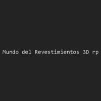 Mundo del Revestimientos 3D rp