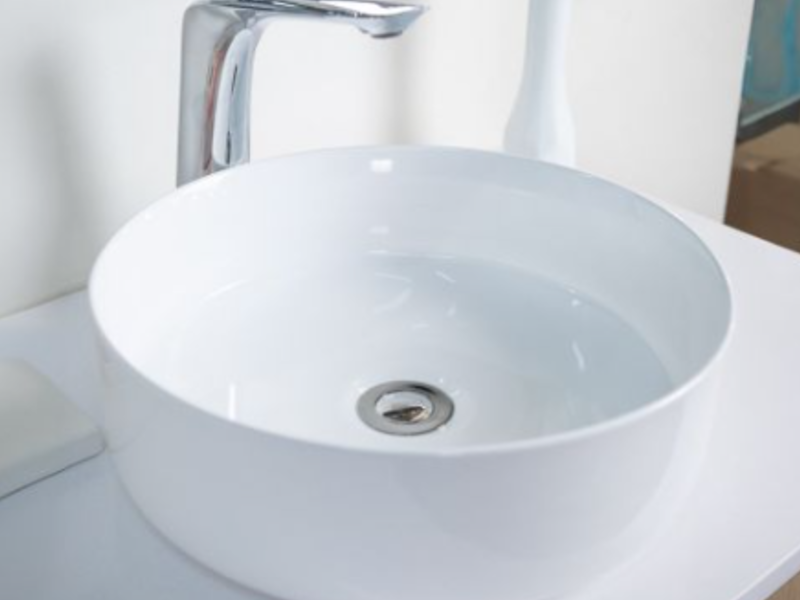 Lavamanos Sobreponer Cubierta Silestone Chile 