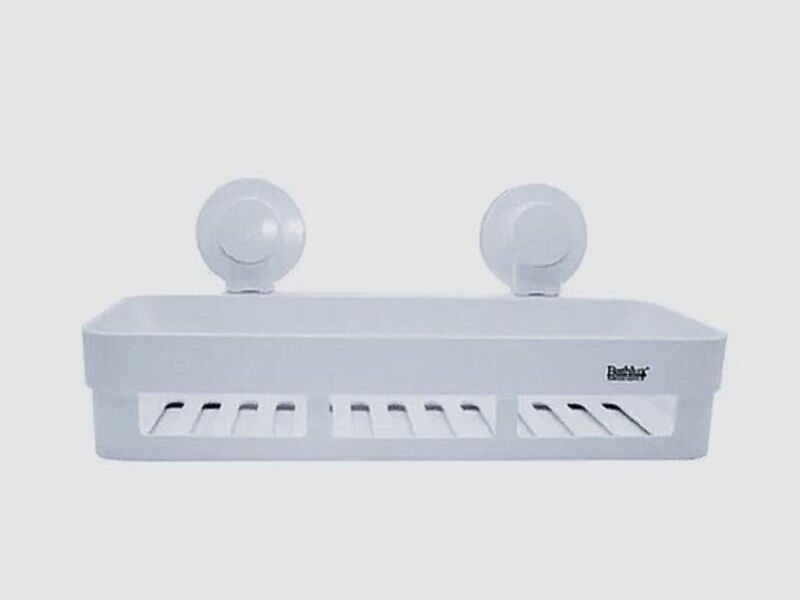 Repisa Cesta Accesorios De Baño Ducha Ventosa 