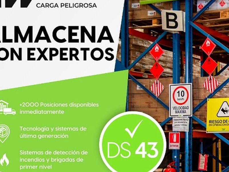 Logistica de almacenamiento,Chile