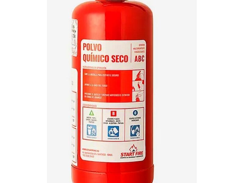 Extintor portátil 1 kg ABC CURICÓ