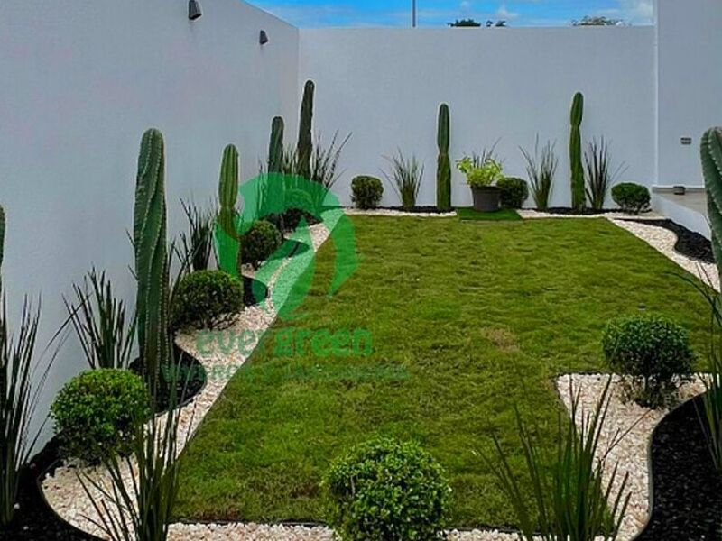 Remodelación de jardín amplio Chile