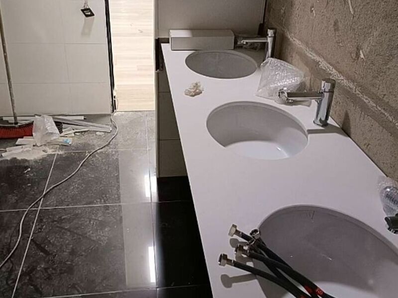 Servicio de Instalación de Lavamanos
