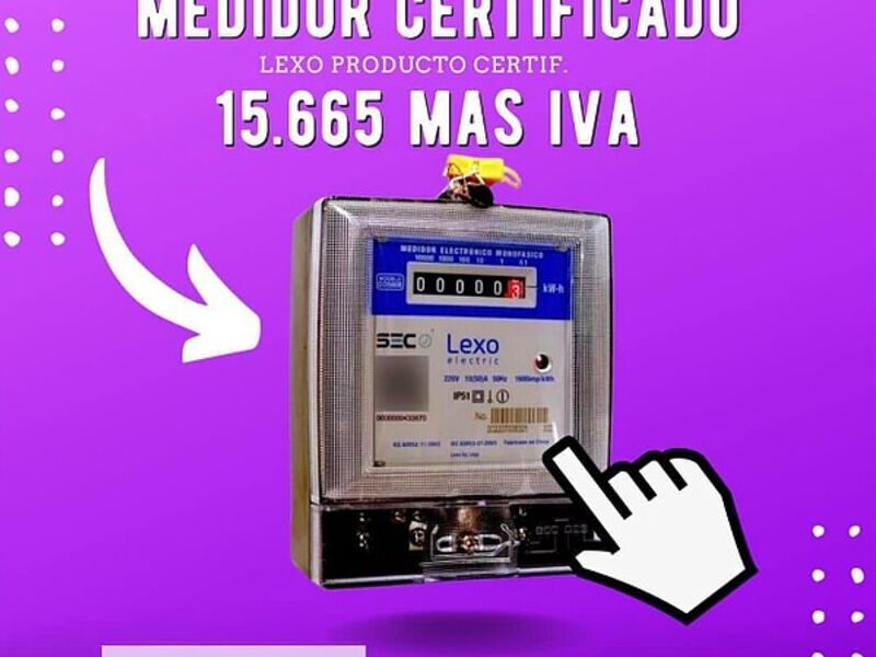 Medidor de luz certificado - Chile