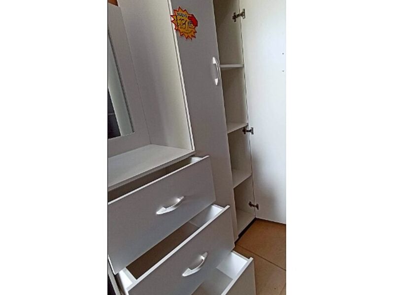 mueble tocador con espejo blanco Quillón
