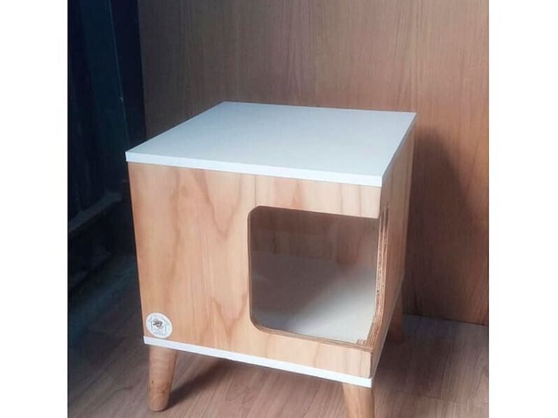 Velador de madera para mascota Chile
