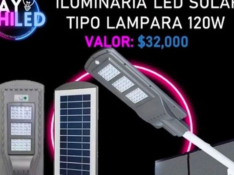 Iluminaria LED Solar Chile
