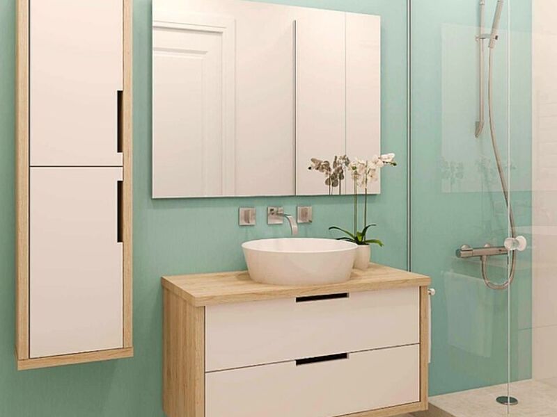 Muebles modernos para baño Chile