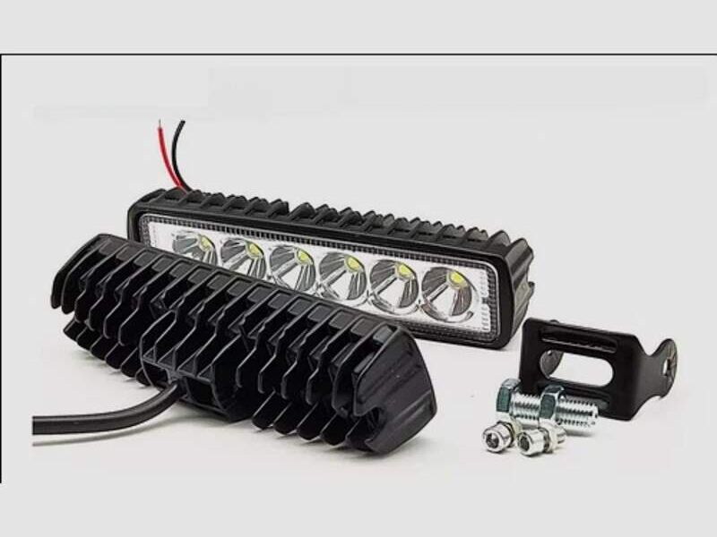 Foco Lateral 6 LED Ambar 12/24V Chile