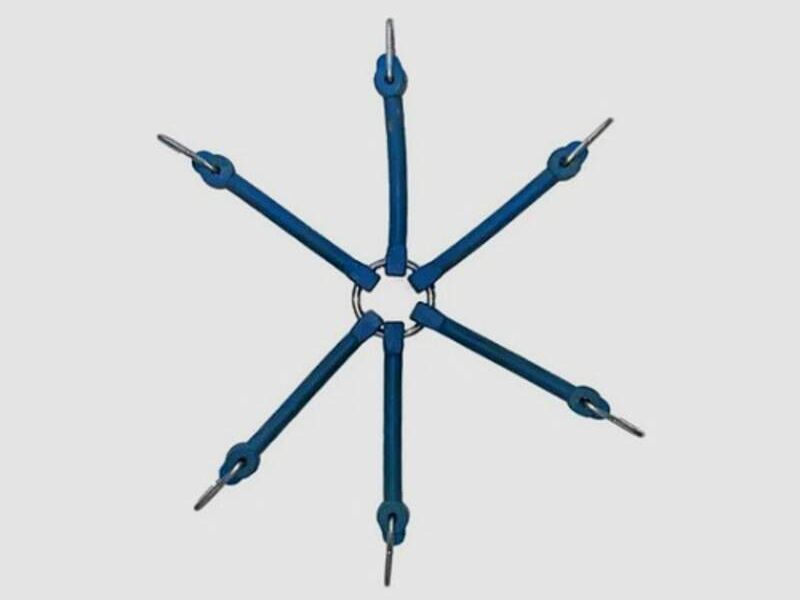 Pulpo tensor goma 6 ramales Peq Chile