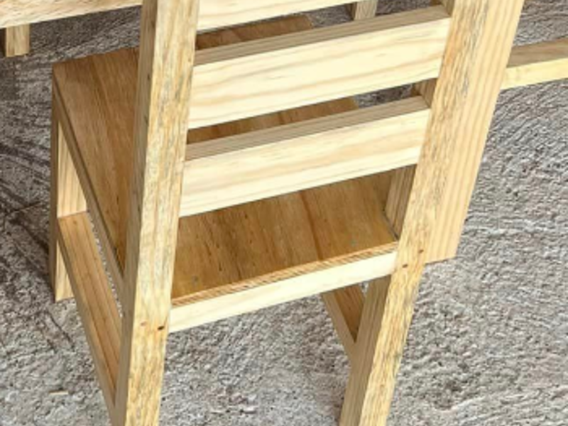 Sillas de madera