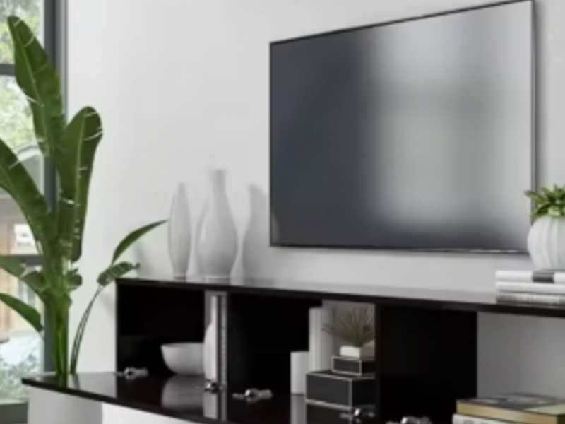 Rack TV Flotante Napoles Negro Chile
