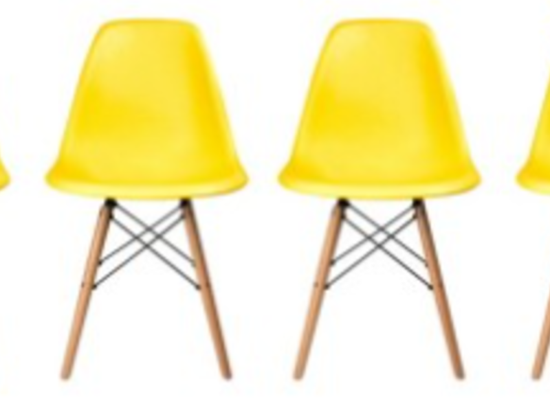 Pack de 4 Sillas Modernas tipo Eames  CHILE
