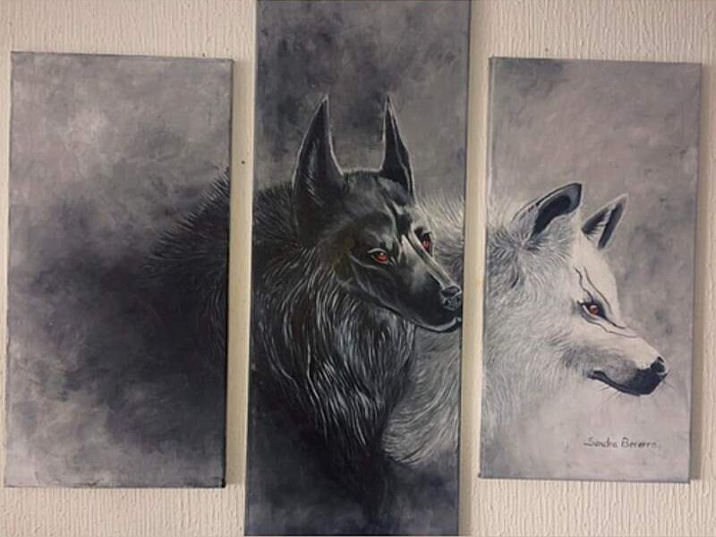 Pintura cuadro al óleo Chile