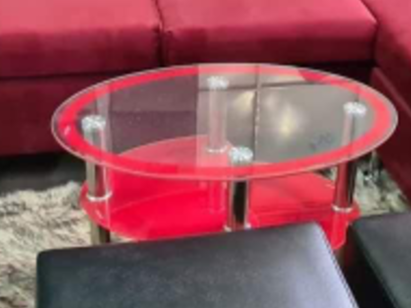 Mesa de centro de Cristal Chile