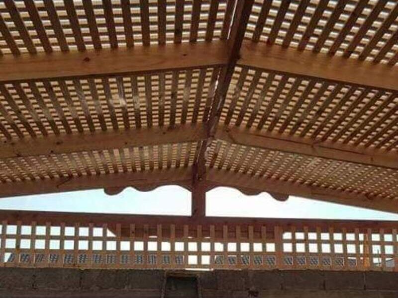 Pérgola de Teca Chile
